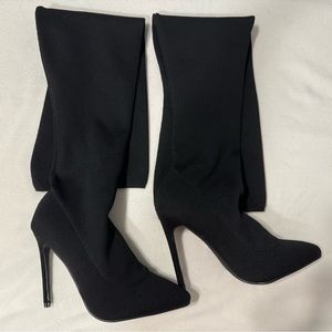 Kendall and Kylie Over the Knee Boot